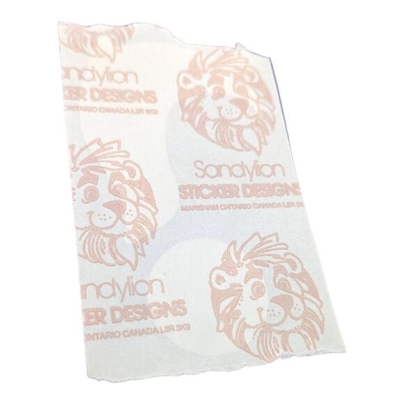 Sandylion Seal & Ball Sticker Rare Mylar Vintage‎ Prizm Prism - Picture 2 of 2